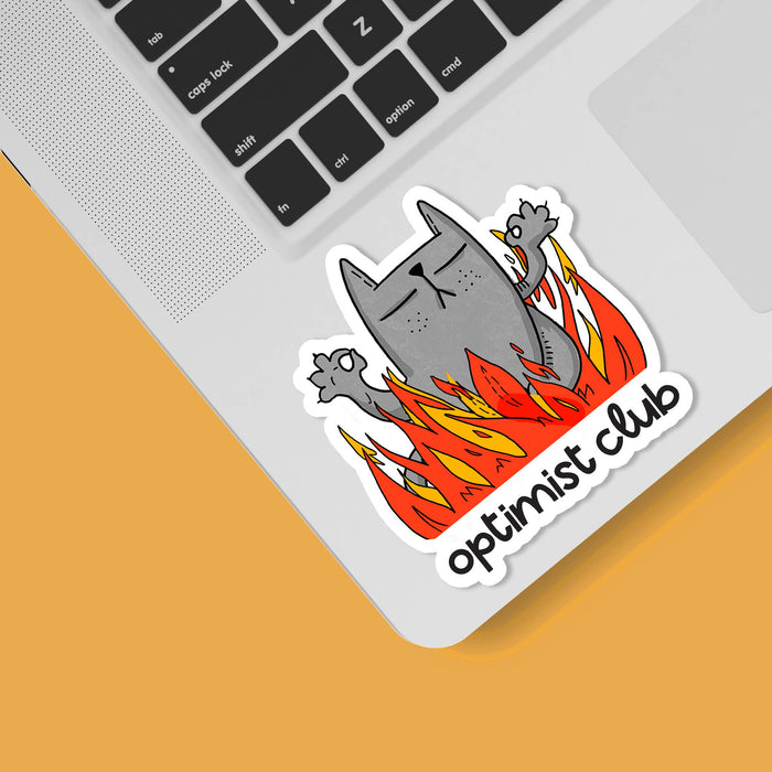 Optimist Club Vinyl Sticker