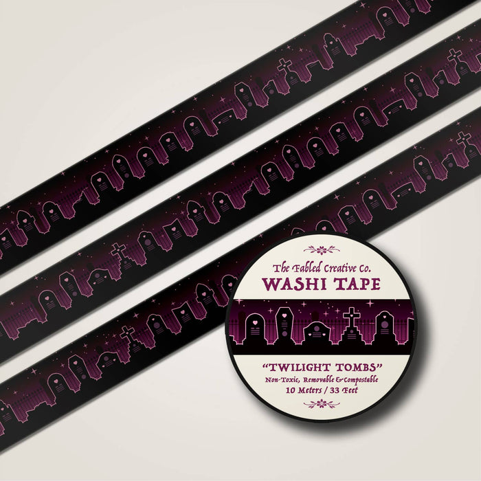 Twilight Tombs Washi Tape
