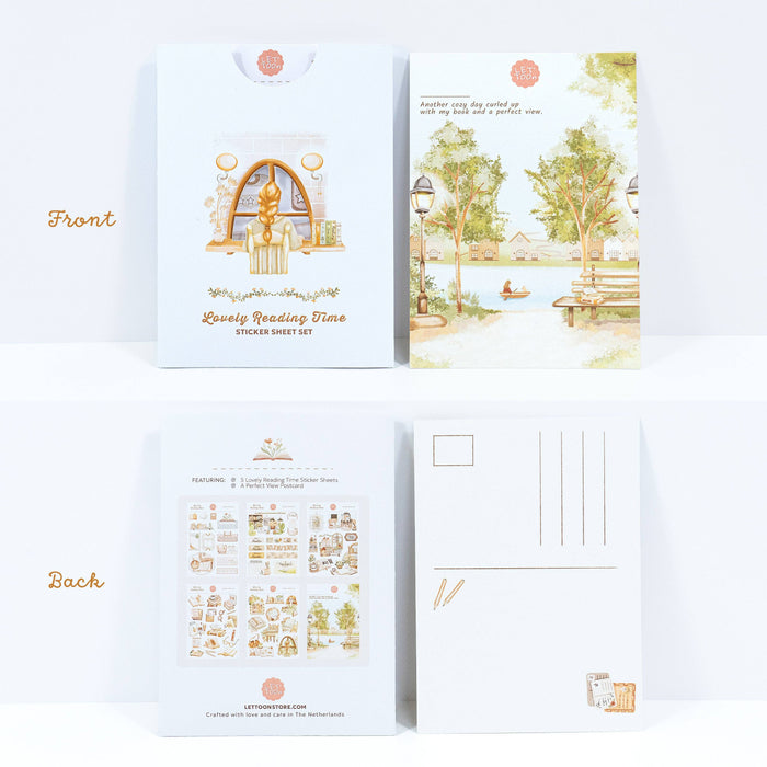 Lovely Reading Time Sticker Set - 5 Sheets