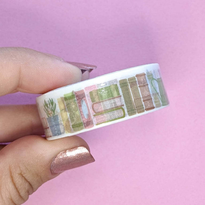 Cottagecore Bookcase Washi Tape