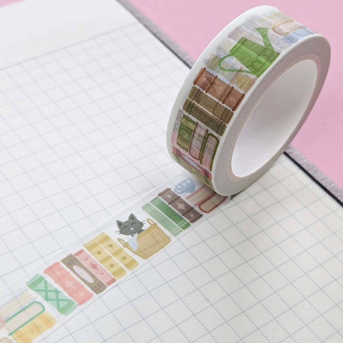 Cottagecore Bookcase Washi Tape