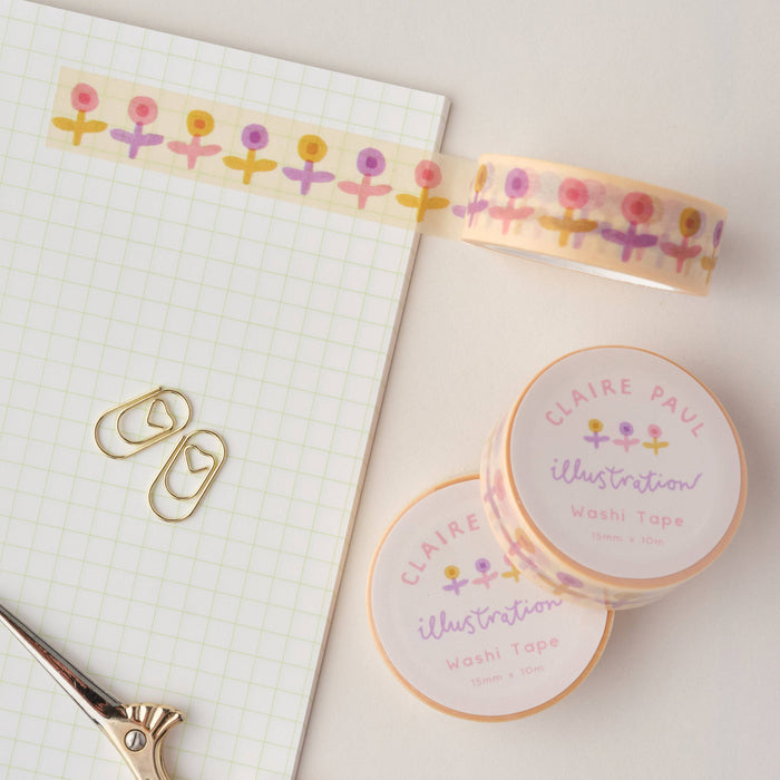 Pastel Buds Washi Tape