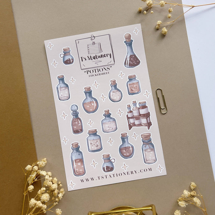 Potions Sticker Sheet