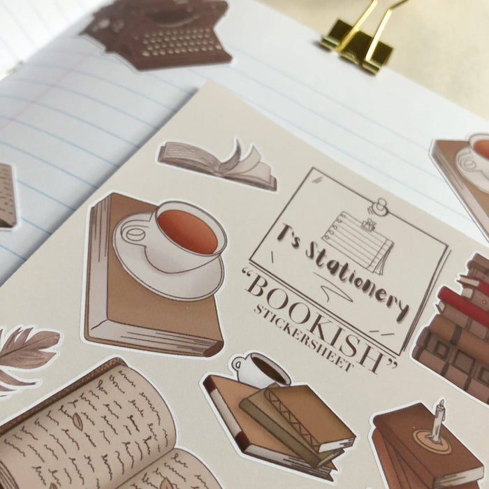 Bookish Sticker Sheet