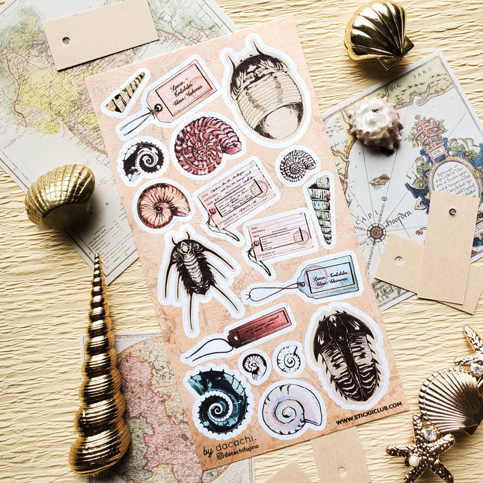 Unearthed Curiosities Sticker Sheet