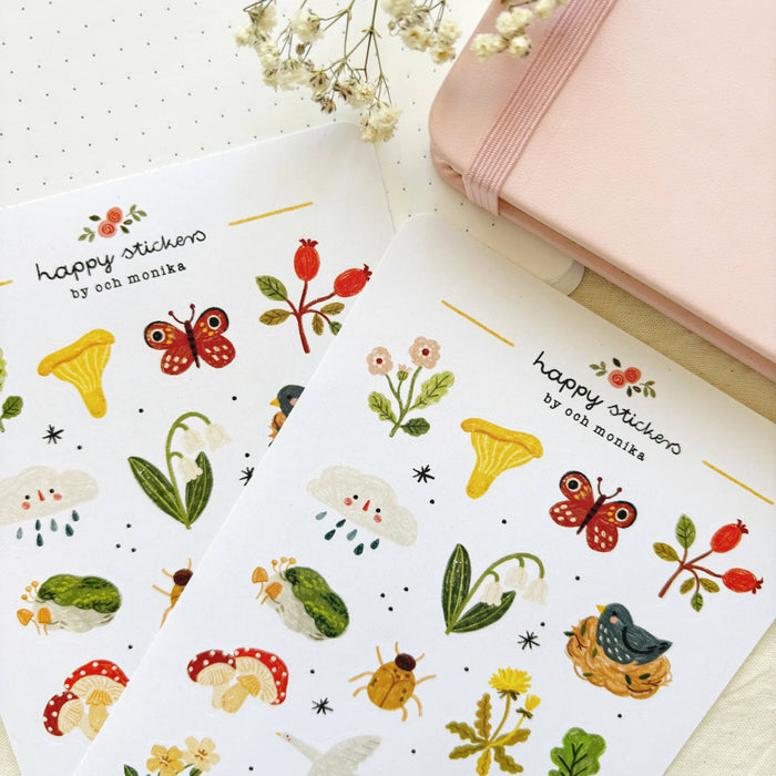 Nature - Sticker Sheet