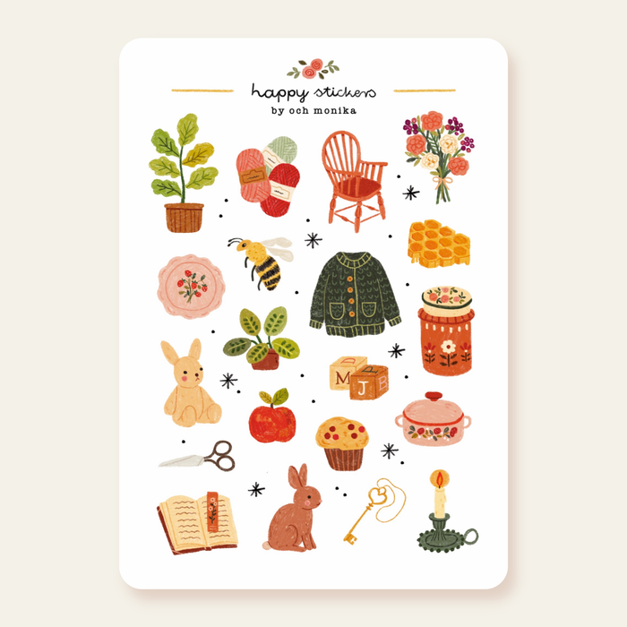 Sweet Afternoon - Sticker Sheet