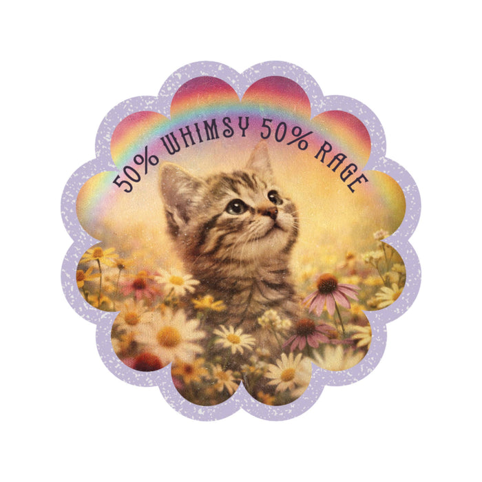 Whimsy and Rage Vinyl Sticker