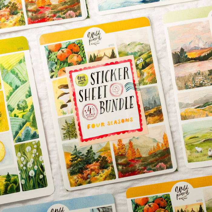 Sticker Sheet Bundle — Four Seasons