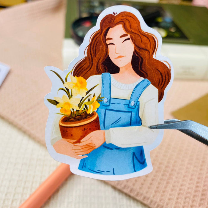 Gardenia Sticker Sheet