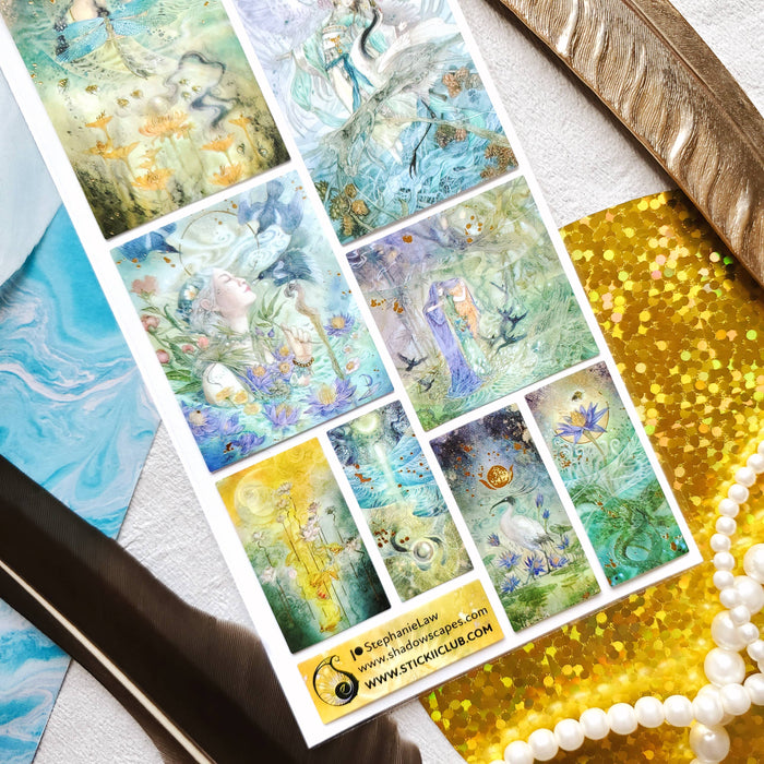 Mystical Nature Dreams Sticker Sheet