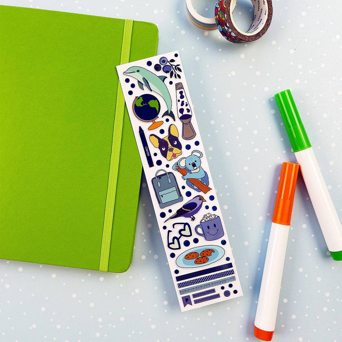 Blue-tiful Things Stickers