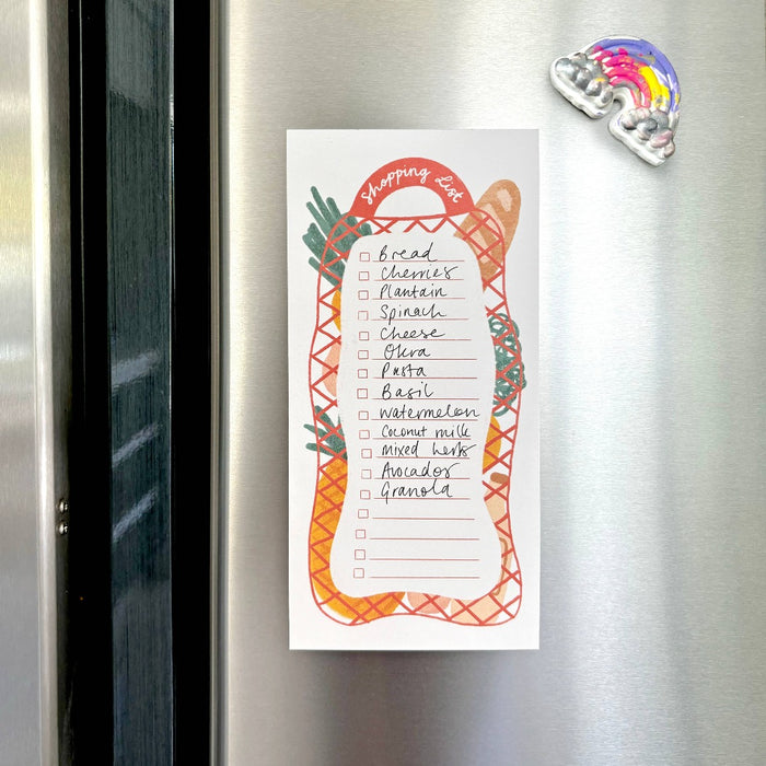 Shopping List Magnetic Notepad