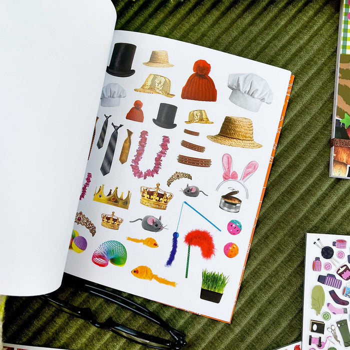 Hiss-terically Funny Cat Sticker Book