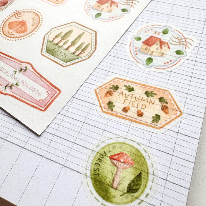 Sticker Sheet - Passport