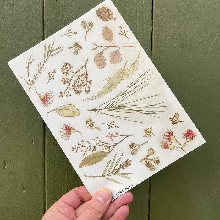 Australian Bush Sticker Sheet A5