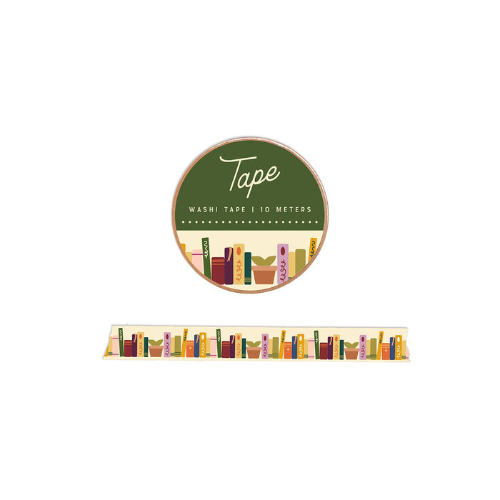 Book Shelf Reading Washi Tape