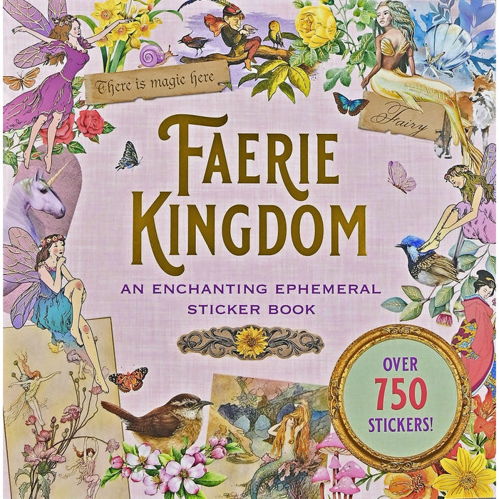 Faerie Kingdom Sticker Book - Over 750 Stickers!