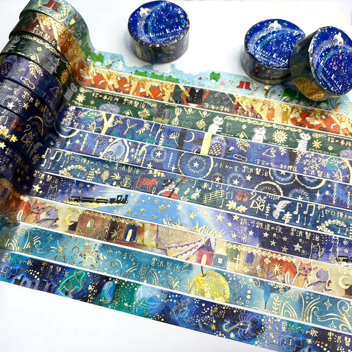 Kenji Miyazawa Series Washi Tape - Gauche the Cellist 3