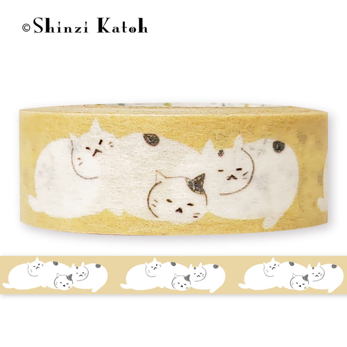 Japanese Washi Tape - Ohiru Neko 2