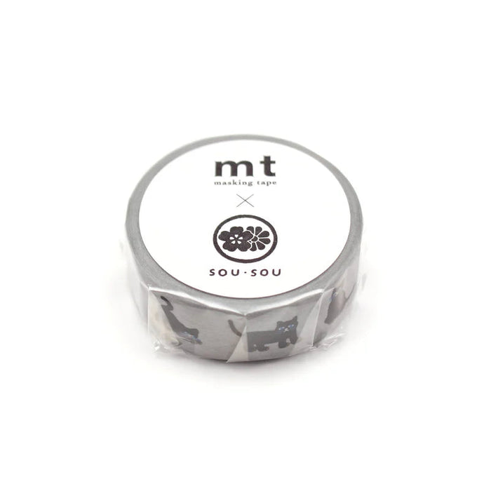 mt x SOUSOU Masking Tape - Cat