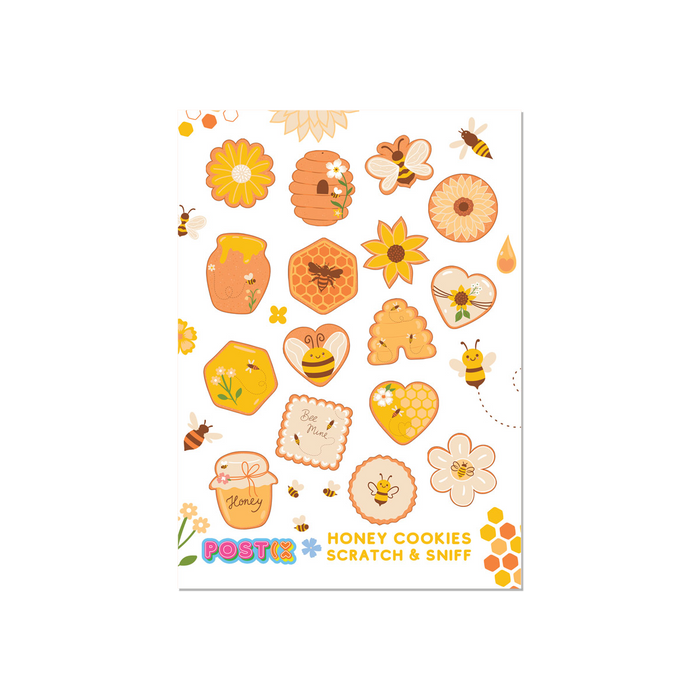 Honey Cookies Scratch n' Sniff Sticker Sheet
