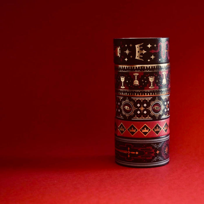Serpents & Swords Washi Tape Set - Black