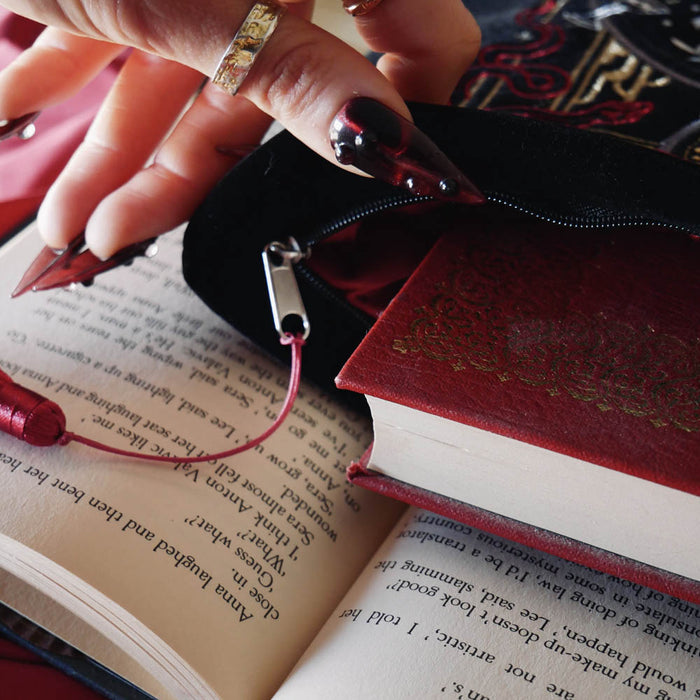 Serpents & Swords Book Sleeve - Black