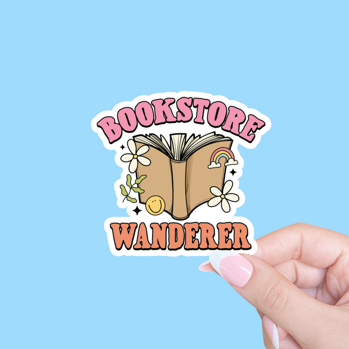 Bookstore Wanderer Vinyl Sticker