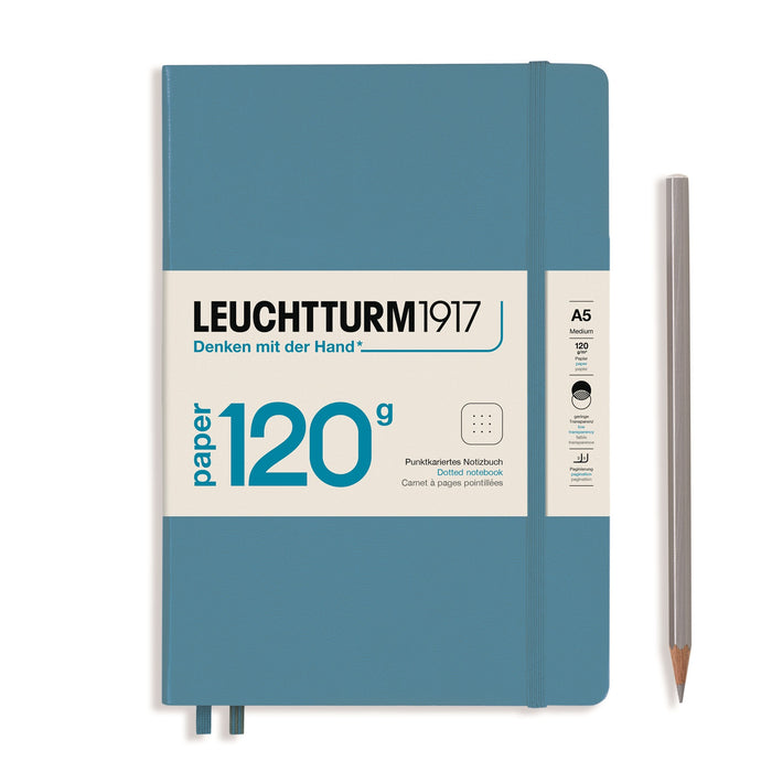 Leuchtturm1917 120gsm A5 Dot Grid Notebook - Nordic Blue