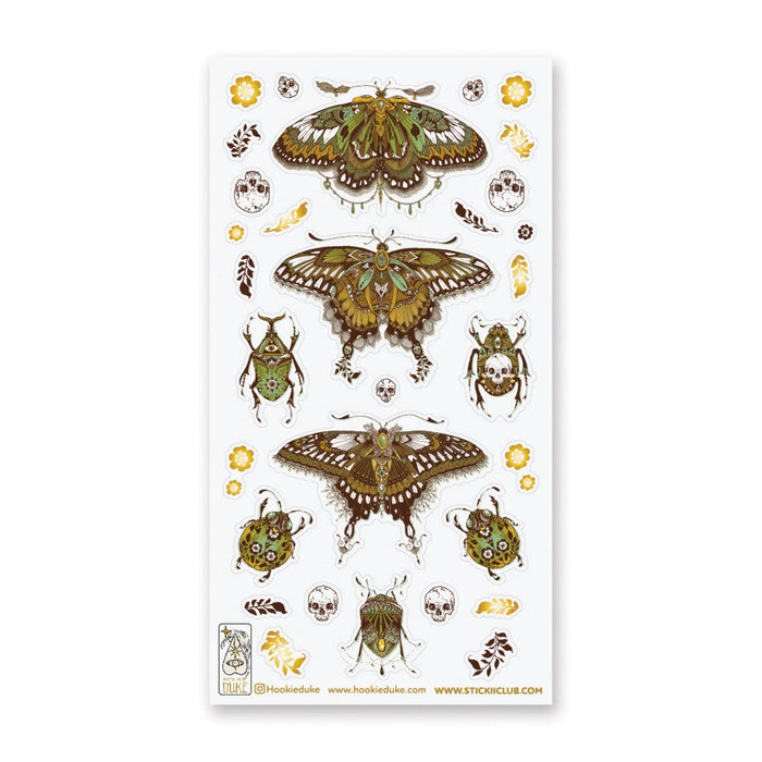 Mystic Moths Sticker Sheet