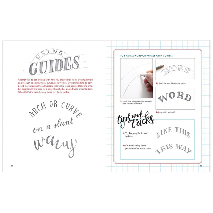 Hand-Lettering Guidebook by Megan Wells