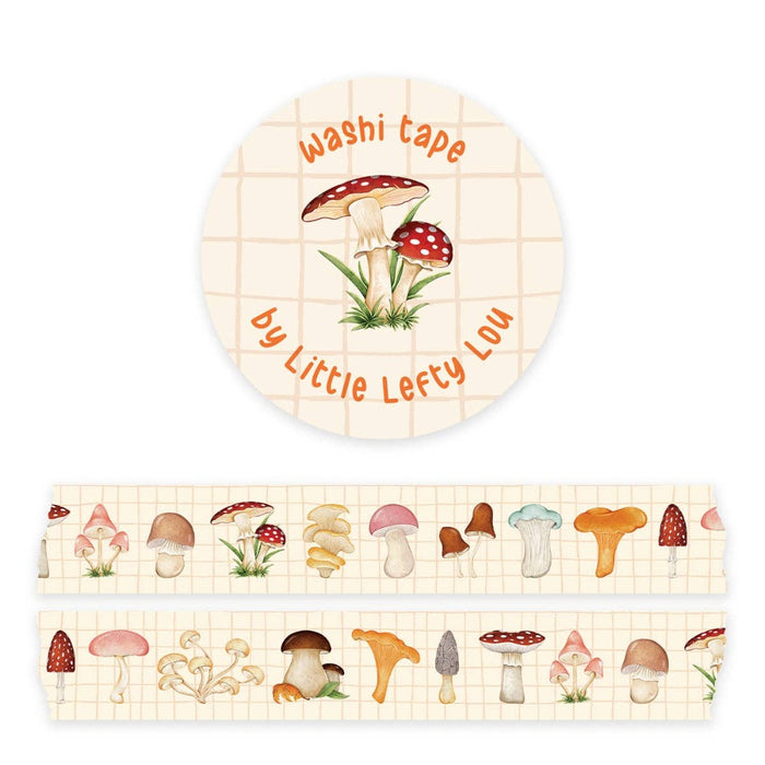 Little Lefty Lou Mushrooms Washi Tape