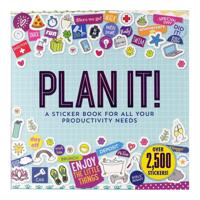 Plan It! Sticker Book - Over 2500 Stickers!