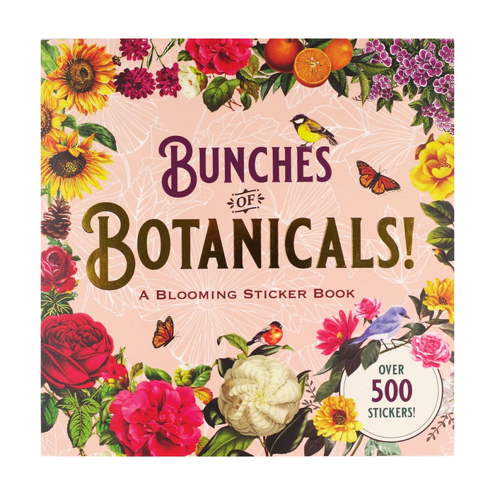 Bunches of Botanicals Sticker Book - Over 500 Stickers!
