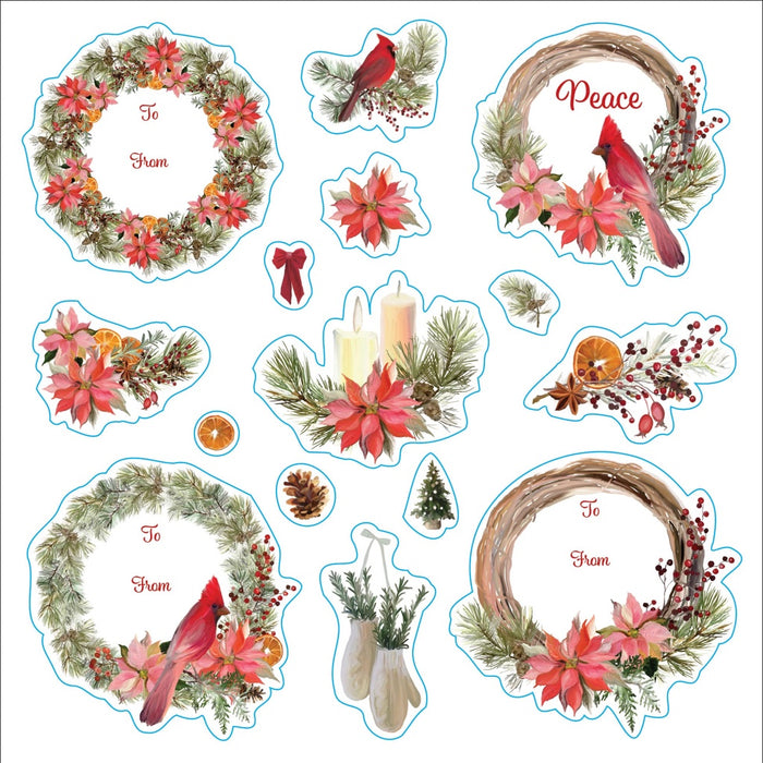 Merry & Bright Christmas Sticker Book - Over 500 Stickers!