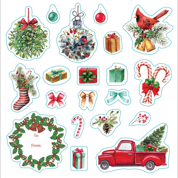 Merry & Bright Christmas Sticker Book - Over 500 Stickers!