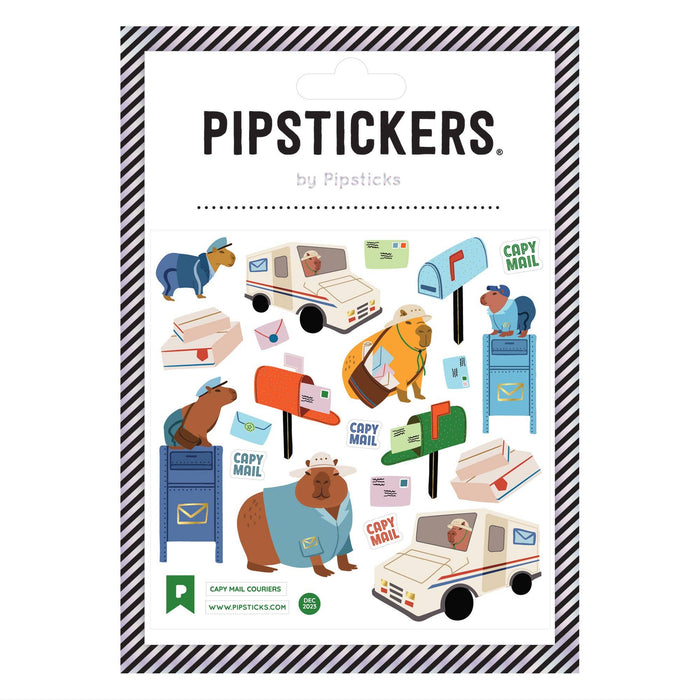 Capy Mail Couriers Stickers by Pipsticks