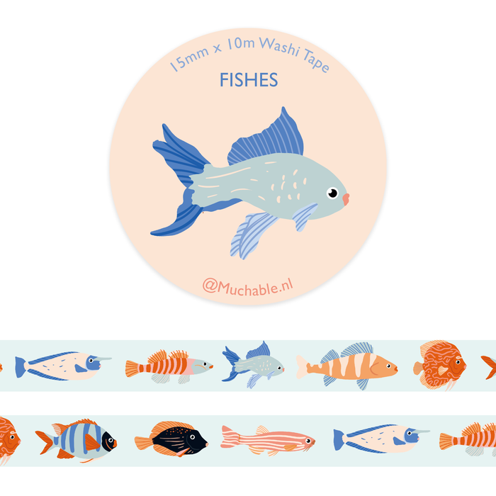 Washi Tape - Fishes