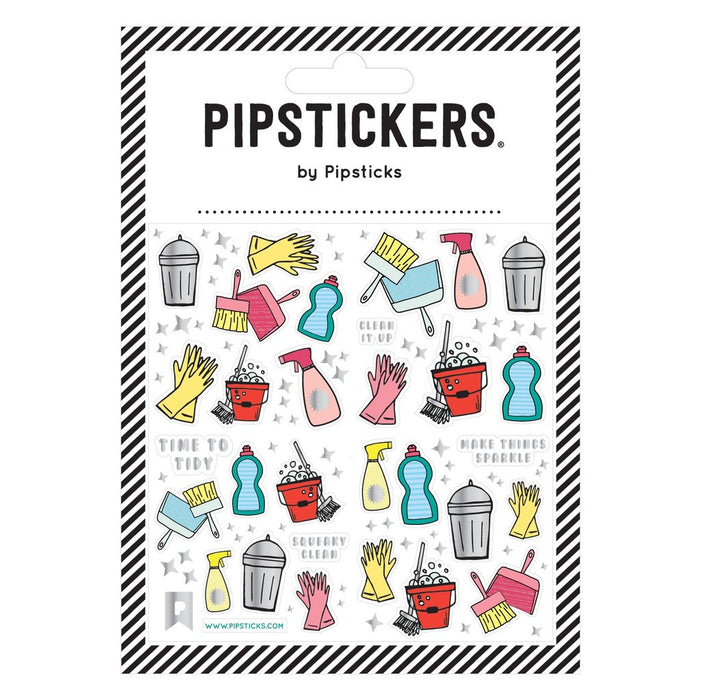 LAST STOCK! Squeaky Clean Stickers by Pipsticks