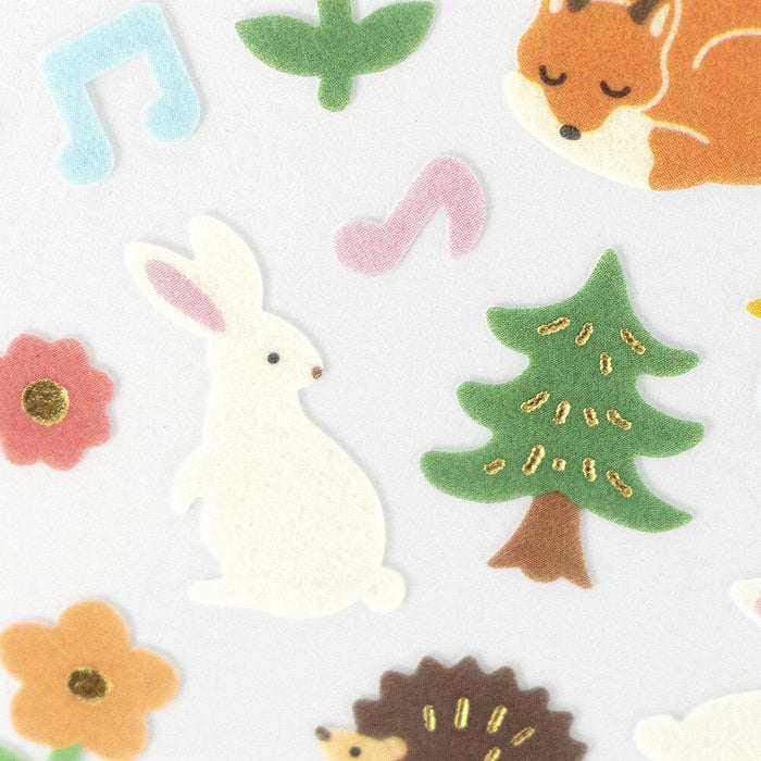Cloth Stickers - Forest Animals