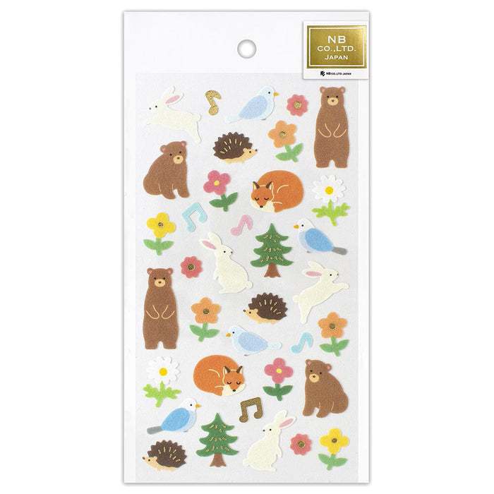 Cloth Stickers - Forest Animals