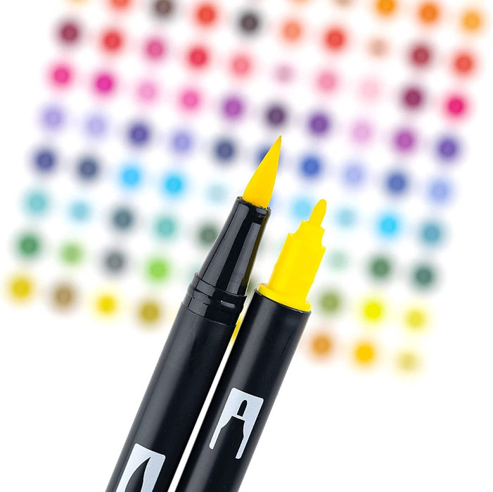 LAST STOCK! Tombow ABT Dual Brush Pen 10 Colour Set - Primary Colours