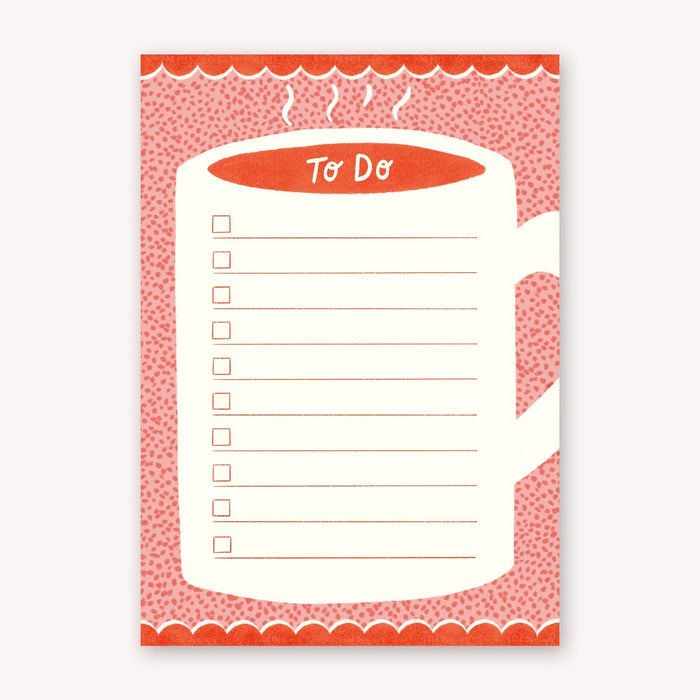 Coffee To Do List A5 Notepad