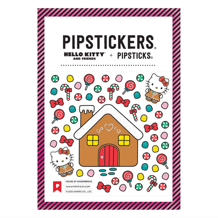LAST STOCK! Hello Kitty House Of Gingerbread Stickers by Pipsticks