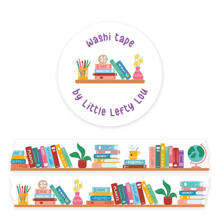Little Lefty Lou Bookshelf Washi Tape