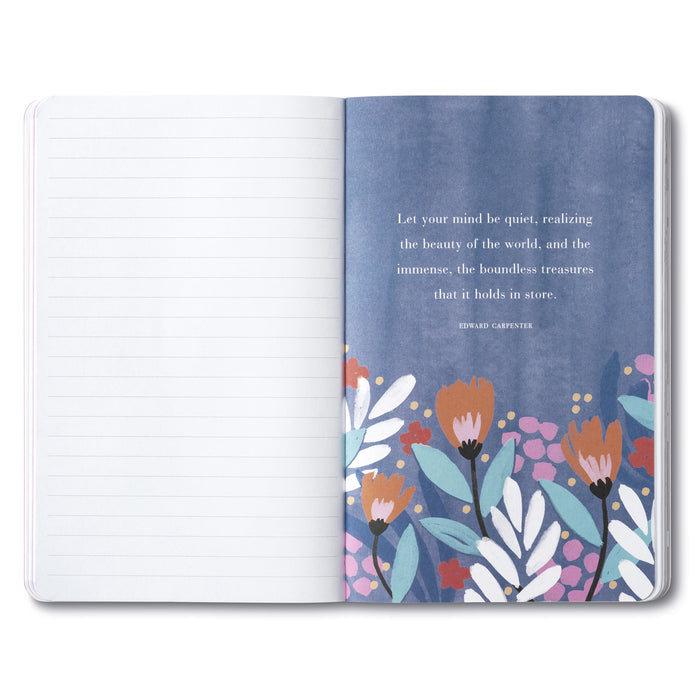 Write Now Lined Journal - Dwell On The Beauty Of Life