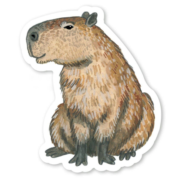 Capybara Vinyl Sticker
