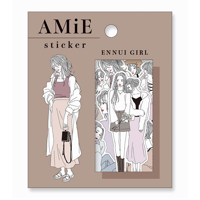 Mind Wave 'Amie' Stickers - Ennui Girl