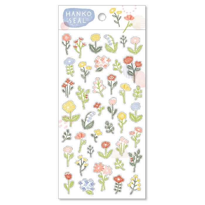 Mind Wave 'Hanko Seal' Stickers - Flowers